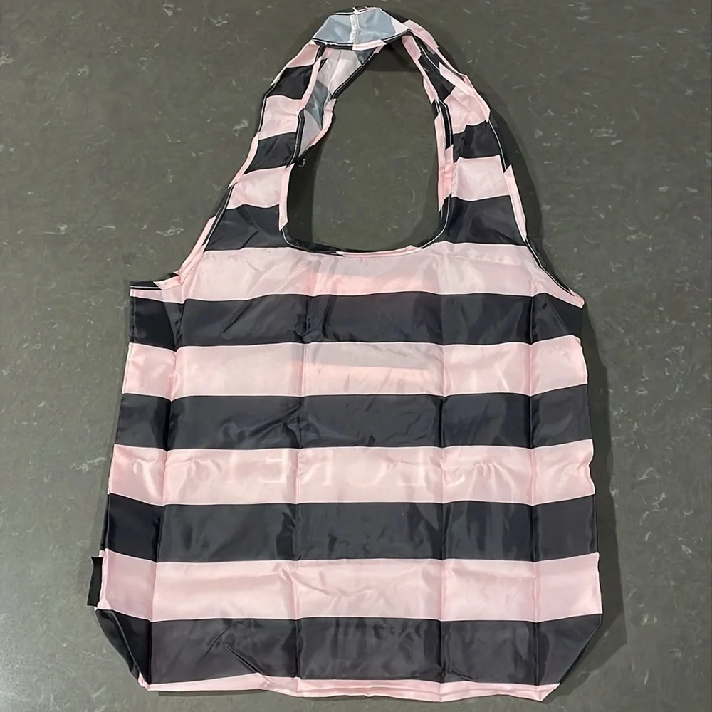 Victoria’s Secret Striped Packable Foldable Tote Bag - Picture 5 of 11